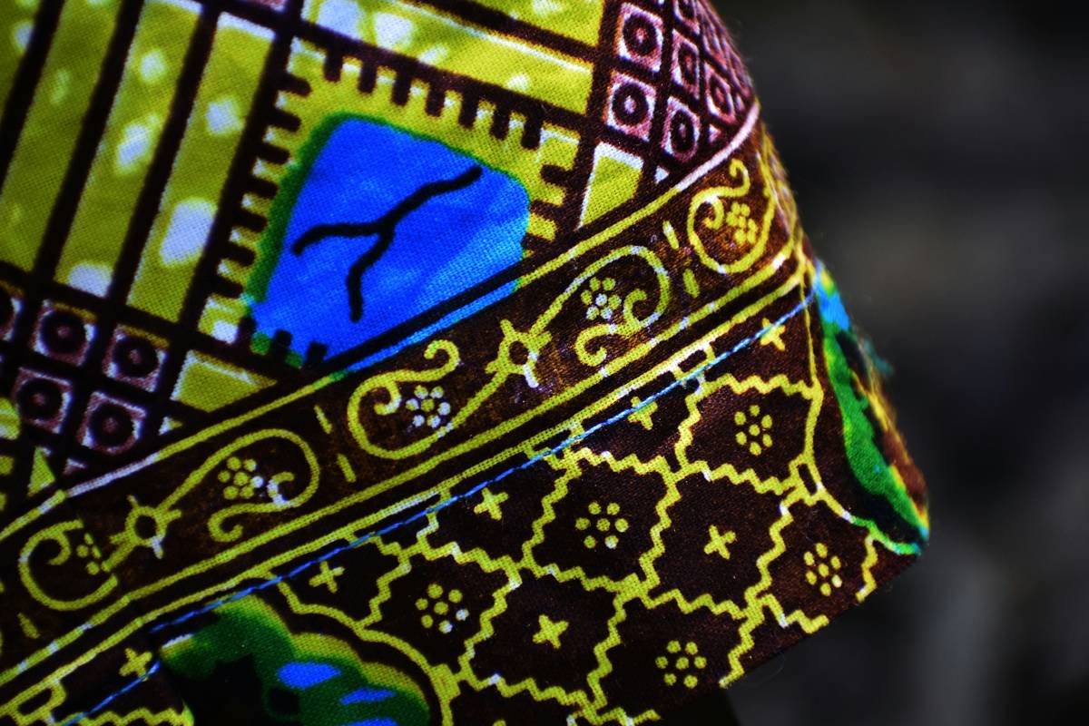 a close-up of a colorful glass sculpture